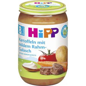 Hipp Kartoffeln mit mildem Rahm-Gulasch