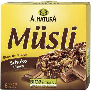 Alnatura Müsli Riegel Schoko 6er Pack