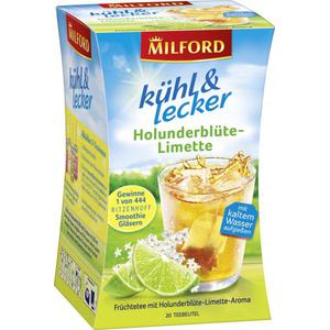 Milford kühl & lecker Holunderblüte-Limette