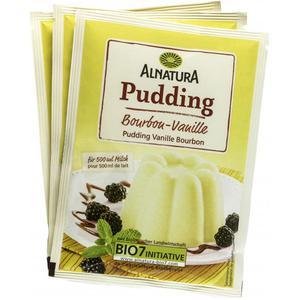 Alnatura Vanillepudding 3x40g