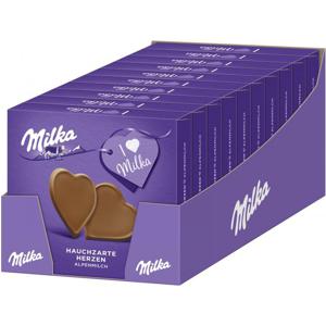 Milka Täfelchen Hauchzarte Herzen Alpenmilch