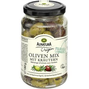 Alnatura Oliven Mix mit Kräutern