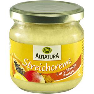 Alnatura Streichcreme Curry Mango Papaya