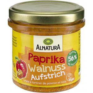 Alnatura Gartengemüse Aufstrich Paprika Walnuss