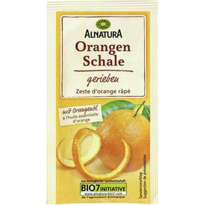 Alnatura Orangenschale gerieben