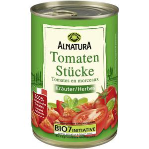 Alnatura Tomatenstücke Kräuter in der Dose