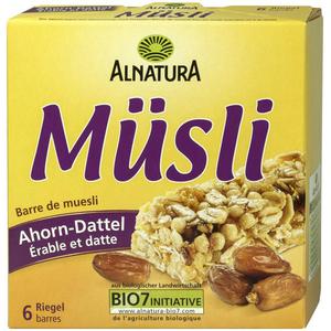 Alnatura Müsli Riegel Ahorn Dattel 6er Pack