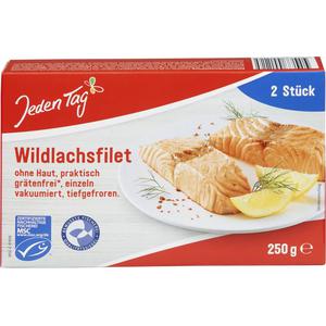 Jeden Tag Wildlachsfilet