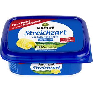 Alnatura Streichzart mit Butter und Rapsöl ungesalzen