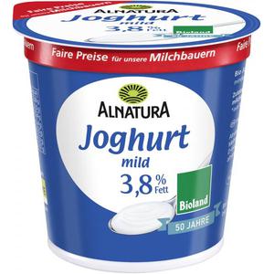 Alnatura Joghurt Natur 3,8%