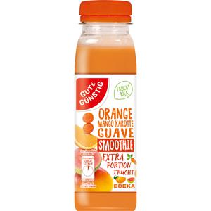 GUT&GÜNSTIG Smoothie Orange-Mango-Karotte-Guave 250ml DPG