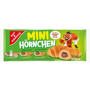 GUT&GÜNSTIG Mini Hörnchen Milchcreme 240g