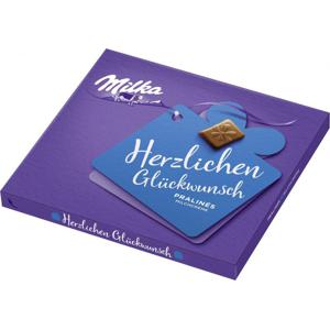 Milka Herzlichen Glückwunsch Pralinés Milchcrème