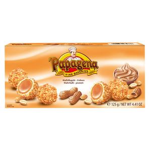 Papagena Waffelkugeln mit Erdnuss 125g