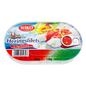 Wiko Heringsfilets in Paprikasauce 200g