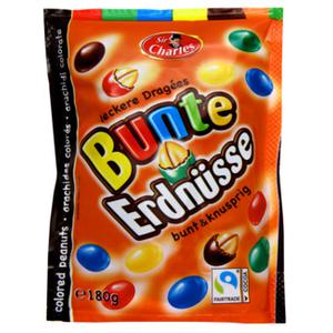 Sir Charles Bunte Erdnüsse in Milchschokolade 180g