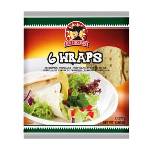 Don Fernando Wraps Weizenmehl Tortillas 370g (6x25cm)