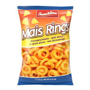 Snackline Mais Rings Pizza 125g