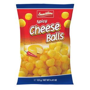 Snackline Spicy Cheese Balls 125g