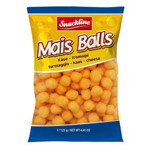 Snackline Mais Balls Käse Maissnack gesalzen 125g