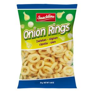 Snackline Onion Rings Maissnack gesalzen 125g