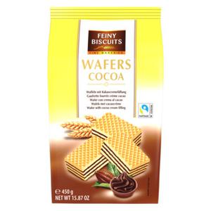 Feiny Biscuits Waffeln mit Kakaocremefüllung 450g