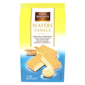 Feiny Biscuits Waffeln mit Cremefüllung und Vanillegeschmack 250g