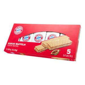 Feiny Biscuits FC Bayern München Waffeln mit Schokoladencreme 225g (5x45g)