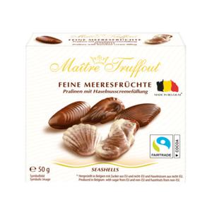 Maître Truffout Mini-Pralinen Meeresfrüchte 50g