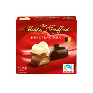 Maître Truffout Mini-Belgische Herzpralinen 45g