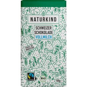 Bio Naturkind Vollmilchschokolade 39% 100g