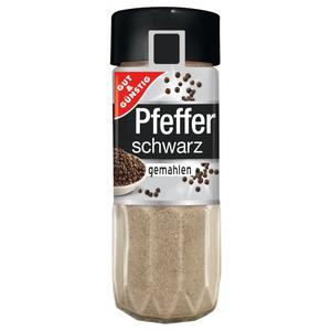 GUT&GÜNSTIG Pfeffer schwarz gemahlen 50g