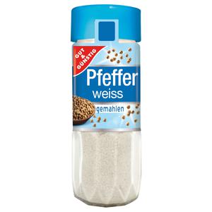 GUT&GÜNSTIG Pfeffer weiß gemahlen 50g