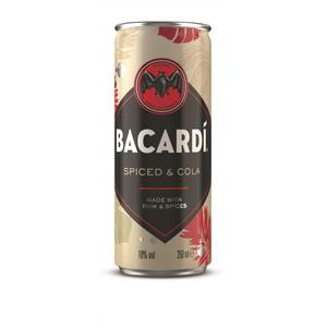 Bacardi Spiced & Cola (Einweg)