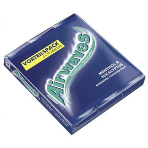 Airwaves Menthol & Eucalyptus Kaugummi Multipack