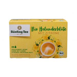 Bünting Tee Bio Holunderblüte mit Zitrone