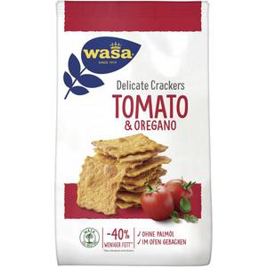 Wasa Knäckebrot Delicate Crackers Tomate & Oregano