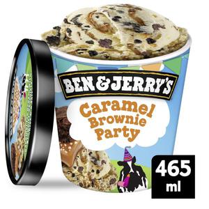 Ben & Jerrys Caramel Brownie Party