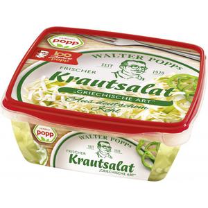 Popp Frischer Krautsalat Griechische Art