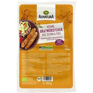 Alnatura Vegane Bratwürstchen aus Tofu & Seitan