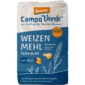 Campo Verde Demeter Weizenmehl Type 405