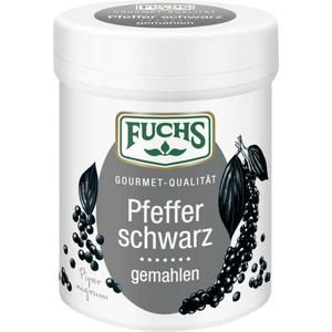 Fuchs Pfeffer schwarz gemahlen