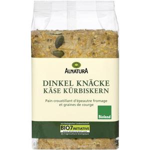 Alnatura Dinkel Knäcke Käse Kürbiskern