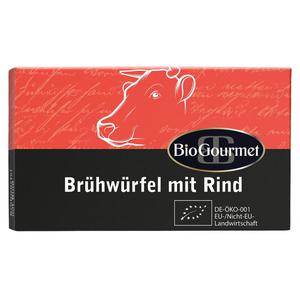 BioGourmet Brühwürfel mit Rind