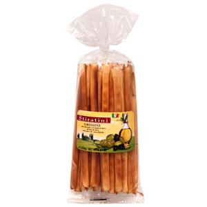 Stiratini Grissini Brotgebäckstangen mit Olivenöl 250g