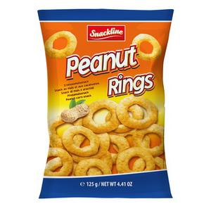 Snackline Peanut Rings Erdnussmaissnack 125g