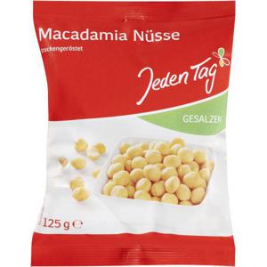 Jeden Tag Macadamia-Nüsse