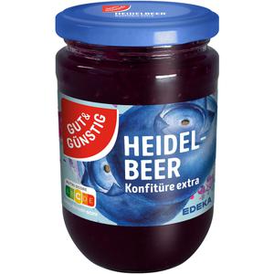 GUT&GÜNSTIG Konfitüre Heidelbeere 450g