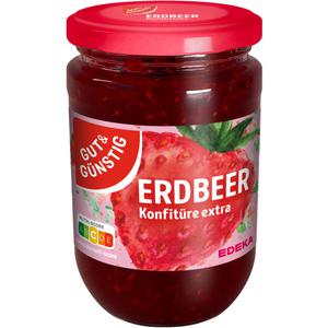 GUT&GÜNSTIG Konfitüre Erdbeere 450g