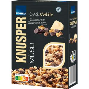 EDEKA Premium Knuspermüsli Black&White Choco Cookie 500g